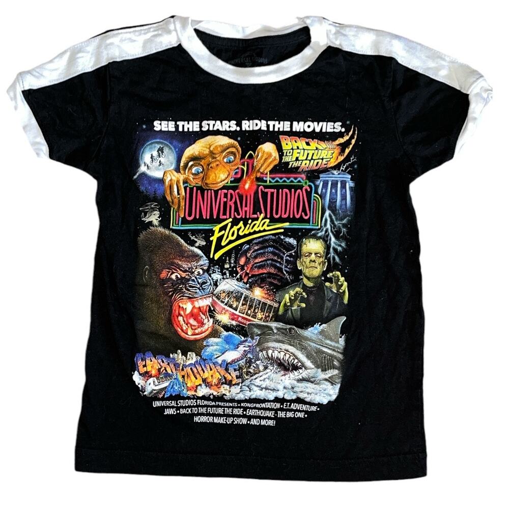 Universal Studios Boys Screen Print Boys T-shirt Size Youth XS